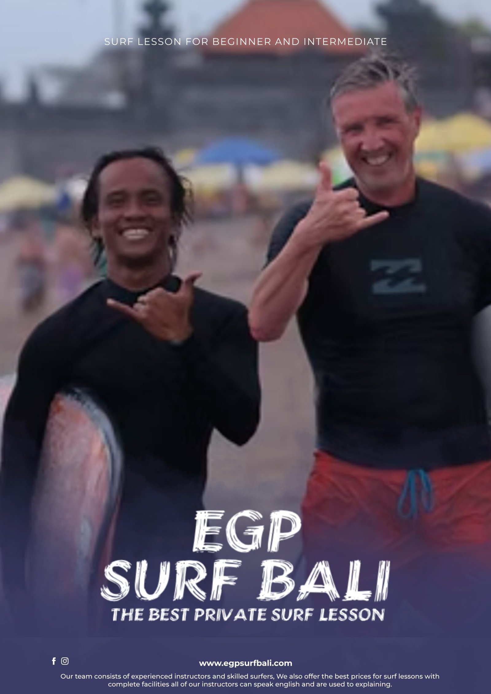 egp surf bali lesson